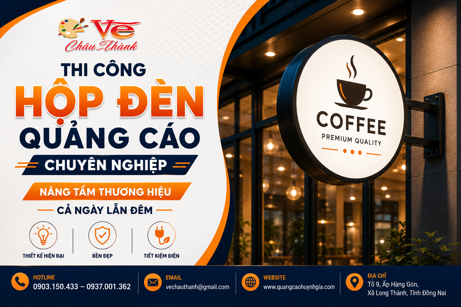 Thi Công Hộp Đèn