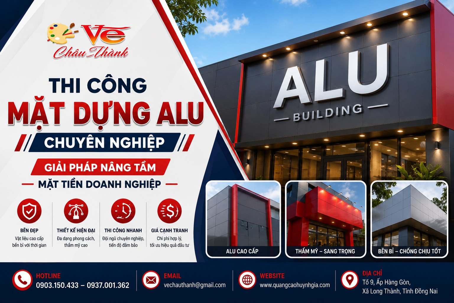 Thi Công Mặt Dựng Alu